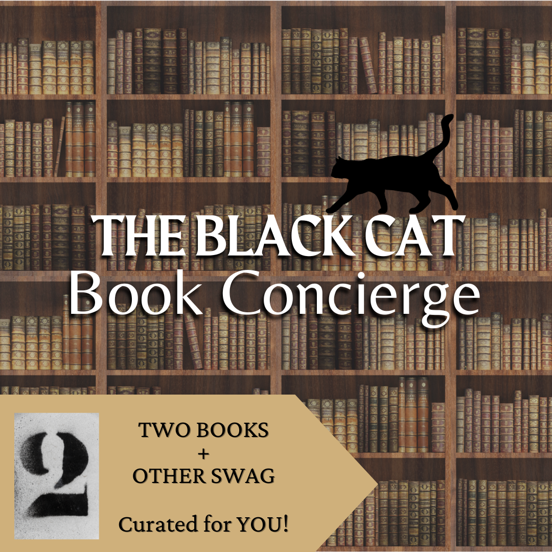 2 Books Black Cat Book Concierge Black Cat Books & Oddities Medina